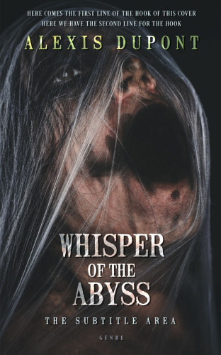 3D mockup of Shark #14759 - Premade Horror Book Cover