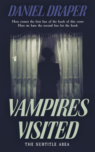 3D mockup of Ebony Clay #14811 - Premade Horror Book Cover