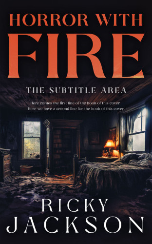 3D mockup of Woodsmoke #14931 - Premade Abstract Book Cover