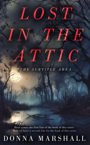 3D mockup of Charade #14957 - Premade Mystery & Thriller & Suspense Book Cover