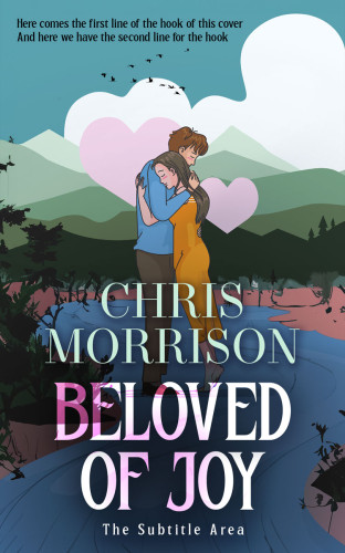 3D mockup of Oxford Blue #15090 - Premade Romance Book Cover