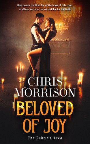 3D mockup of Cocoa Brown #15094 - Premade Romance Book Cover