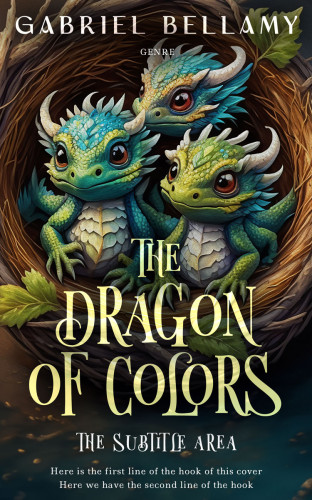 3D mockup of Heavy Metal #15161 - Premade Fantasy Book Cover