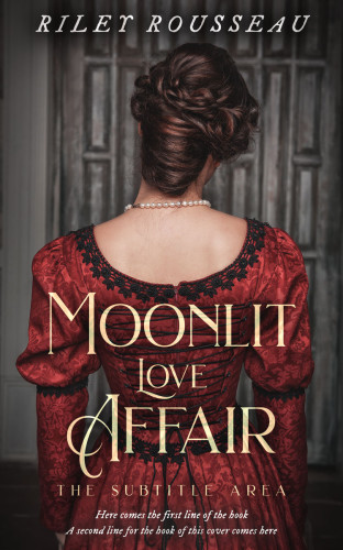 3D mockup of Woody Brown #15268 - Premade Historical Book Cover