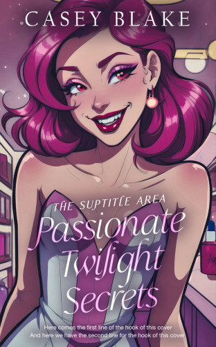 3D mockup of Cannon Pink #15296 - Premade Romance Book Cover