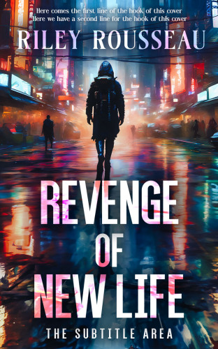 3D mockup of Charade #15398 - Premade Science Fiction Book Cover