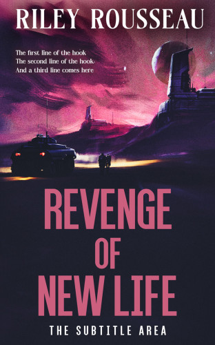 3D mockup of Charm #15437 - Premade Science Fiction Book Cover