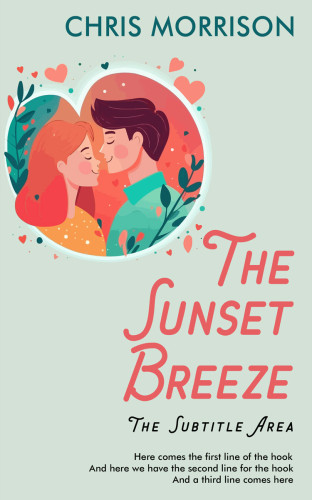 3D mockup of Tasman #15511 - Premade Romance Book Cover