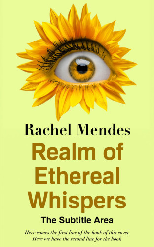 3D mockup of Mindaro #15524 - Premade Abstract Book Cover