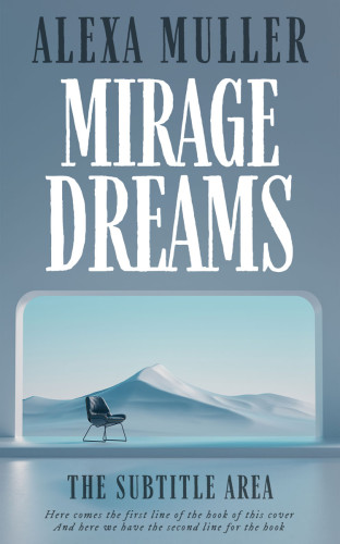 3D mockup of Gumbo #15587 - Premade Travel Book Cover