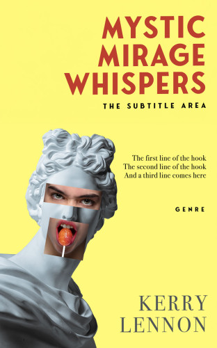 3D mockup of Manz #15649 - Premade Abstract Book Cover