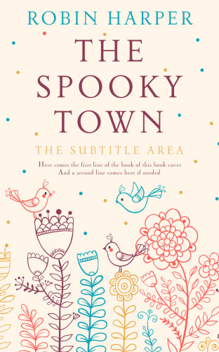 3D mockup of Linen #15702 - Premade Horror Book Cover