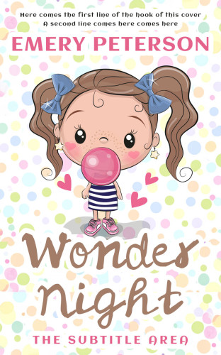 3D mockup of Bizarre #15753 - Premade Teen & Young Adult Book Cover