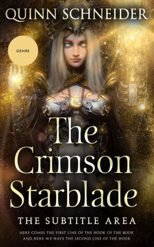 3D mockup of Straw #15950 - Premade Fantasy Book Cover