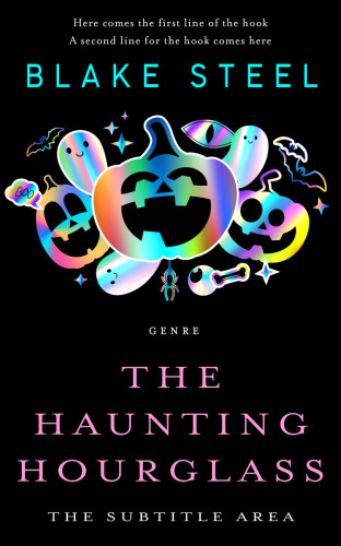 3D mockup of Clam Shell #16166 - Premade Horror Book Cover