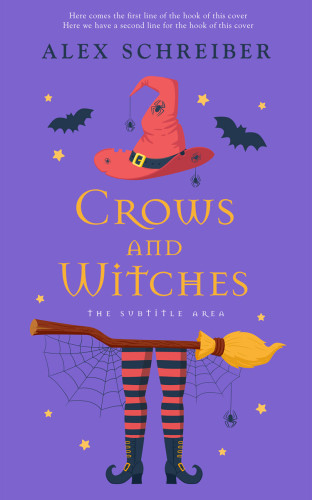 3D mockup of Blue Marguerite #16219 - Premade Horror Book Cover