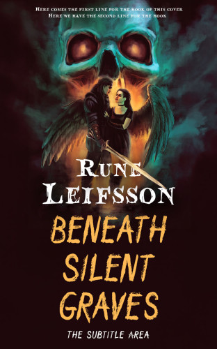 3D mockup of Cocoa Brown #16251 - Premade Fantasy Book Cover