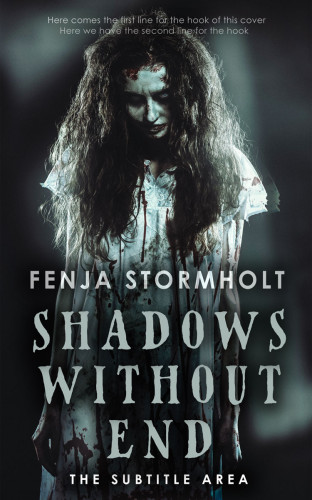 3D mockup of Shark #16264 - Premade Horror Book Cover