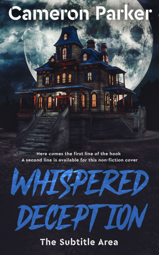 3D mockup of Shark #16592 - Premade Horror Book Cover