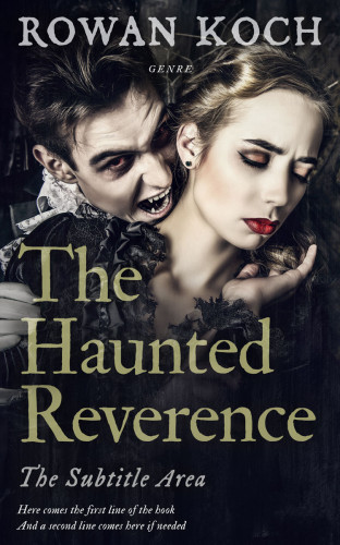 3D mockup of Bison Hide #16708 - Premade Horror Book Cover