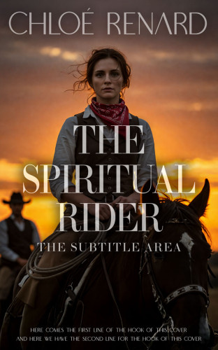 3D mockup of Tussock #16957 - Premade Western Book Cover