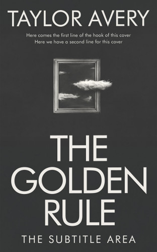 3D mockup of Lunar Green #17021 - Premade Abstract Book Cover