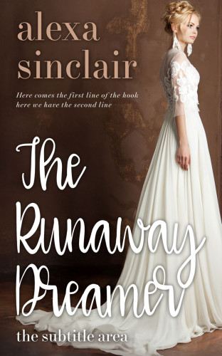 3D mockup of Bistre #17201 - Premade Romance Book Cover