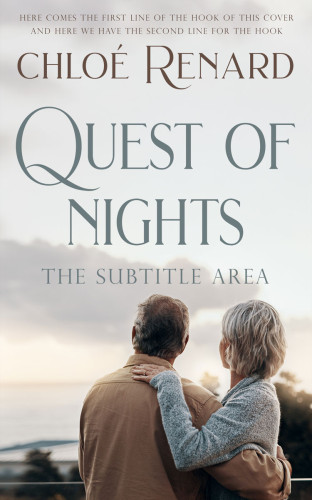 3D mockup of Quill Gray #17338 - Premade Romance Book Cover