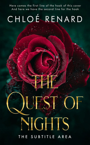 3D mockup of Cod Gray #17346 - Premade Romance Book Cover