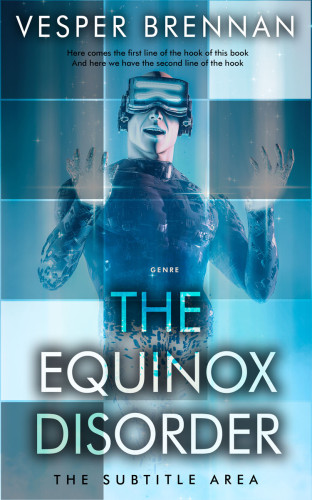 3D mockup of Ming #20023 - Premade Science Fiction Book Cover