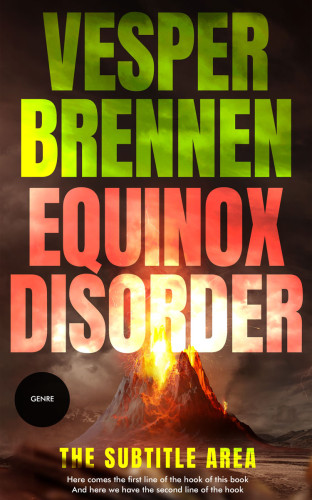 3D mockup of Metallic Bronze #20057 - Premade Apocalyptica Book Cover