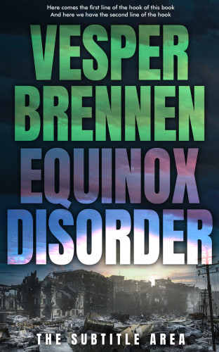 3D mockup of Outer Space #20059 - Premade Apocalyptica Book Cover