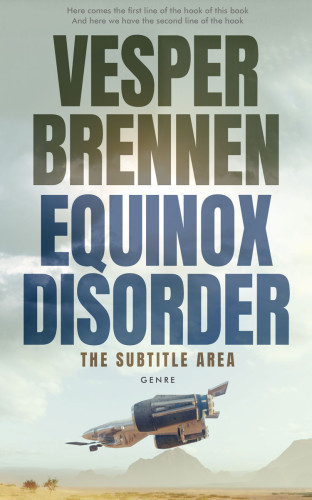 3D mockup of Tasman #20063 - Premade Science Fiction Book Cover