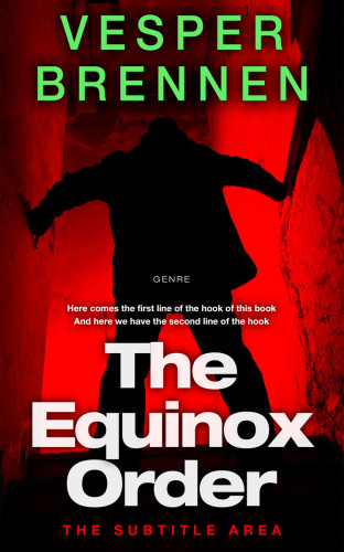 3D mockup of Cinnabar #20097 - Premade Mystery & Thriller & Suspense Book Cover