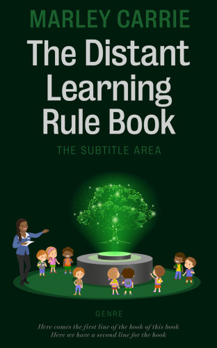 3D mockup of Palm Green #20272 - Premade Education Book Cover