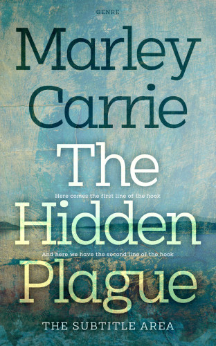 3D mockup of Cascade #20299 - Premade Abstract Book Cover