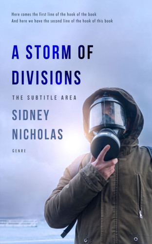 3D mockup of Spindle #20502 - Premade Apocalyptica Book Cover