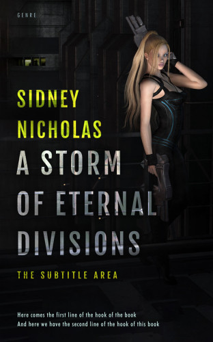 3D mockup of Woodsmoke #20540 - Premade Fantasy Book Cover