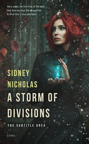 3D mockup of Heavy Metal #20543 - Premade Fantasy Book Cover