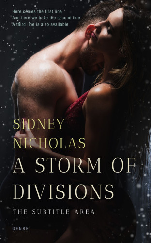 3D mockup of Cod Gray #20549 - Premade Erotica Book Cover