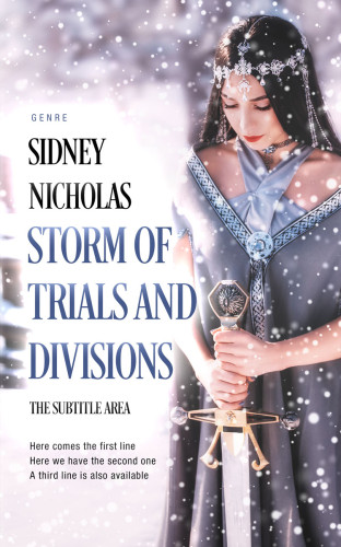 3D mockup of Lola #20551 - Premade Fantasy Book Cover