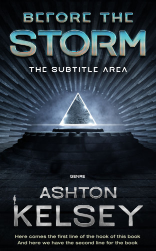 3D mockup of Bunker #20596 - Premade Science Fiction Book Cover