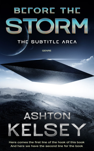 3D mockup of Loblolly #20597 - Premade Science Fiction Book Cover