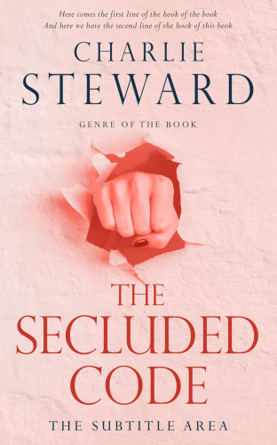 3D mockup of Beauty Bush #20782 - Premade Abstract Book Cover