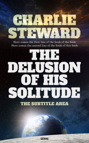 3D mockup of Moon Mist #20808 - Premade Science Fiction Book Cover