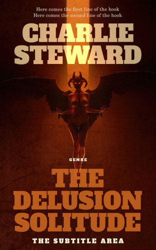 3D mockup of Raw Sienna #20828 - Premade Horror Book Cover