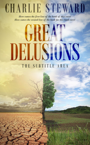 3D mockup of Foggy Gray #20933 - Premade Surreal Book Cover