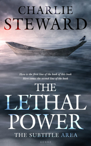 3D mockup of Trout #21086 - Premade Fantasy Book Cover