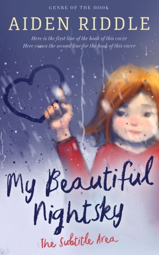 3D mockup of Comet #21209 - Premade Teen & Young Adult Book Cover