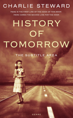 3D mockup of Sanguine Brown #21317 - Premade Apocalyptica Book Cover | BookCoverZone